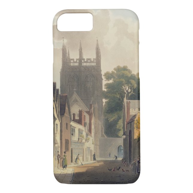 Magpie Lane, Oxford, illustration from the 'Histor Case-Mate iPhone Case (Back)