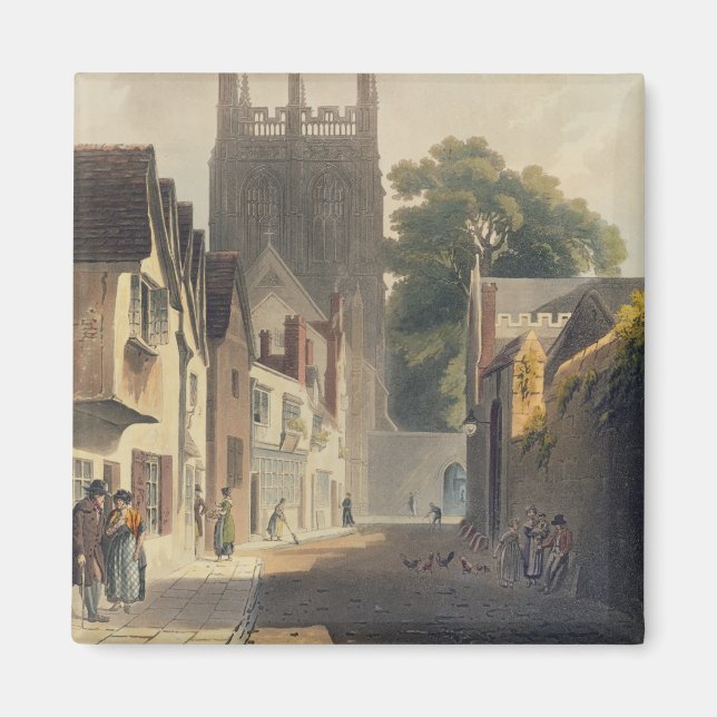 Magpie Lane, Oxford, illustration from the 'Histor Magnet (Front)