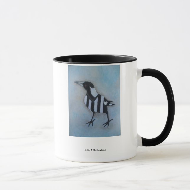 Magpie Looking Left Cup (Right)
