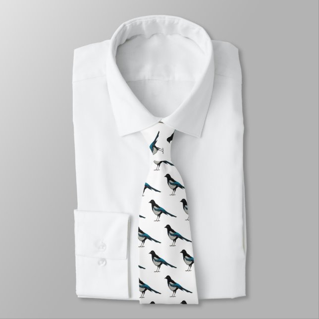 Magpie Neck Tie (Tied)