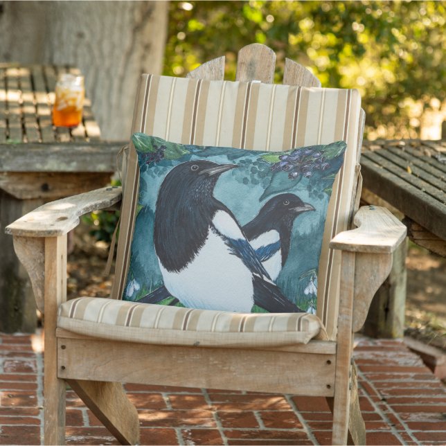 Magpie Outdoor Pillow (Chair)