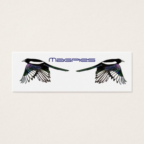 Magpies BookMark Business Card Templates