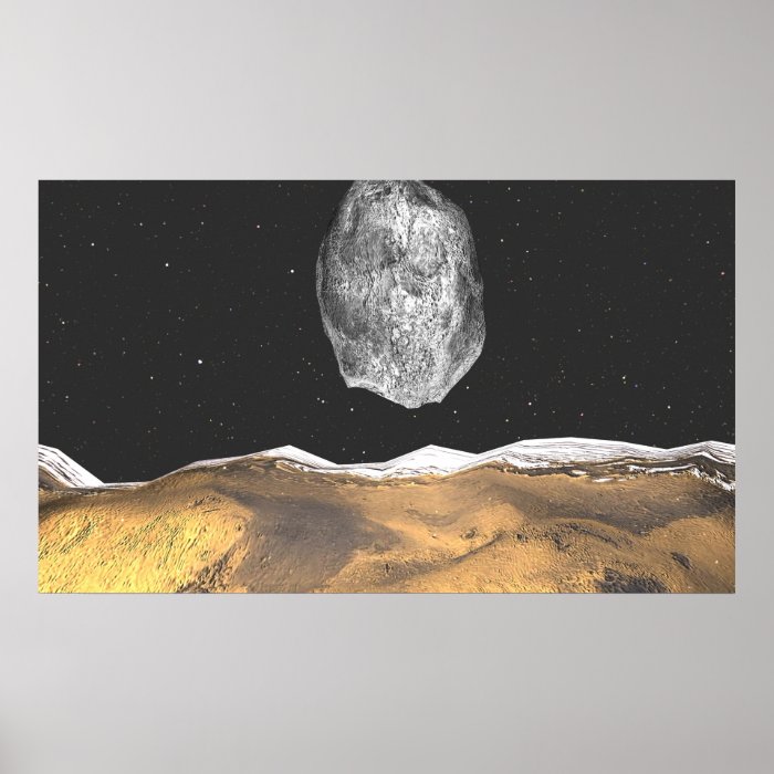 Magritte on Mars Posters