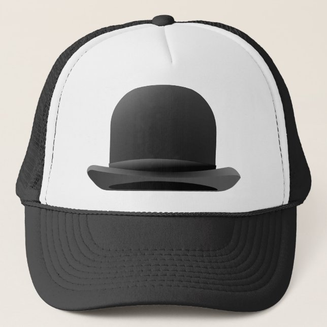 MAGRITTE'S HAT CREATIVE SURREALIST Trucker Hat (Front)