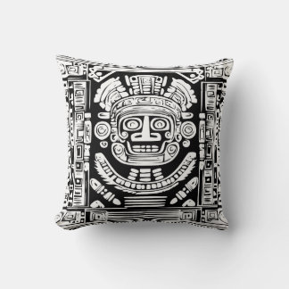 MAGUA | MAyan art GUArdian Throw Pillow