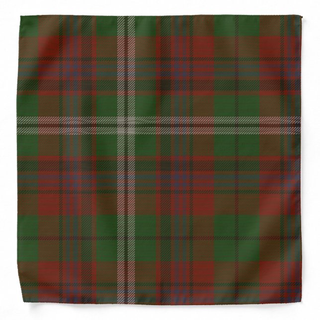 Maguire Clan Tartan Bandana (Front)