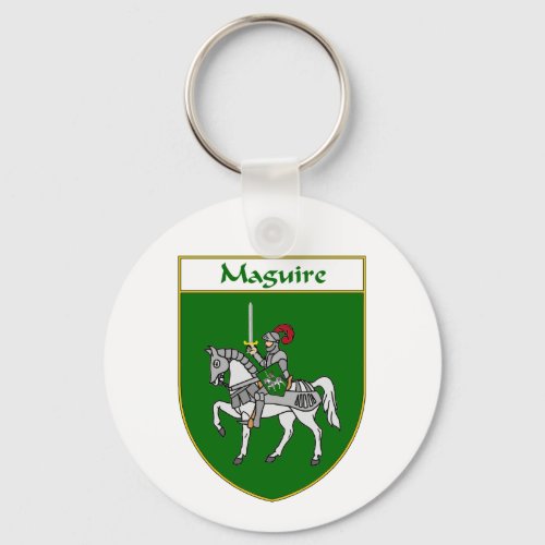 Maguire Coat of ArmsFamily Crest Keychain