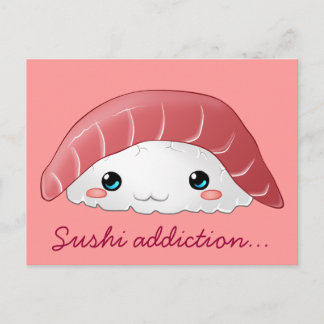 "Maguro sushi" postcard