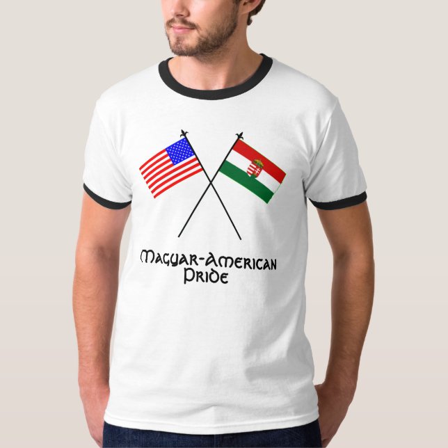 Magyar-American Pride T-Shirt (Front)