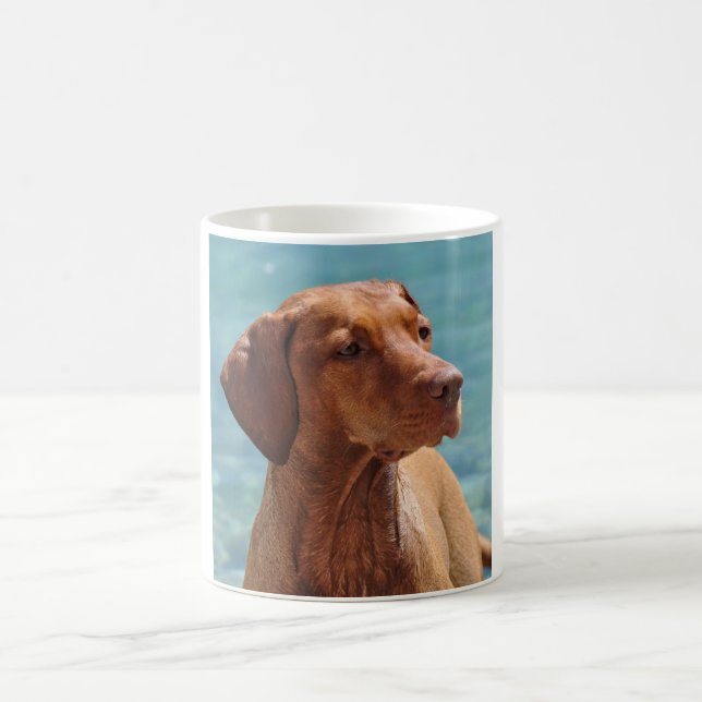 Magyar Vizsla Dog Coffee Mug (Center)