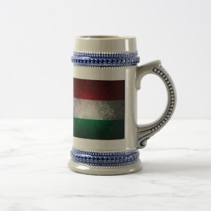 Magyar zászló beer stein