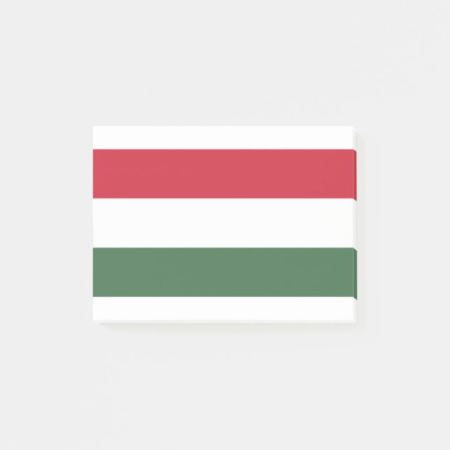 Magyarország - Hungary Flag Post-it Notes (Front)