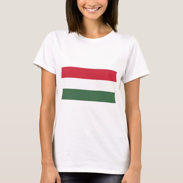 Magyarország - Hungary Flag T-Shirt (Front)