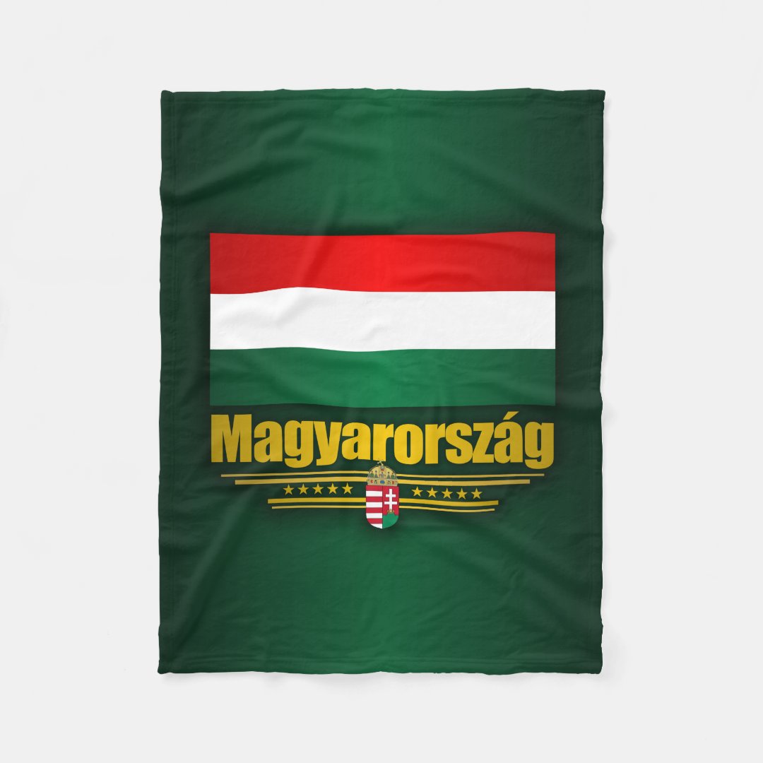 Magyarorszag (Hungary) Fleece Blanket Zazzle