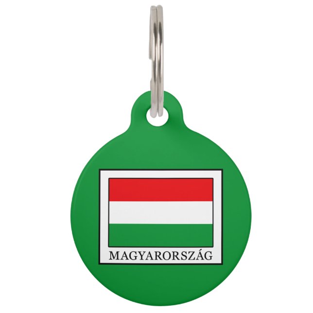 Magyarorszag Pet ID Tag (Front)