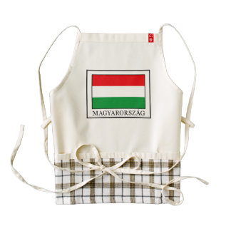 Magyarorszag Zazzle HEART Apron