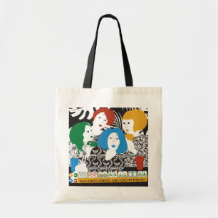 Mah Jong Friends Tote Bag