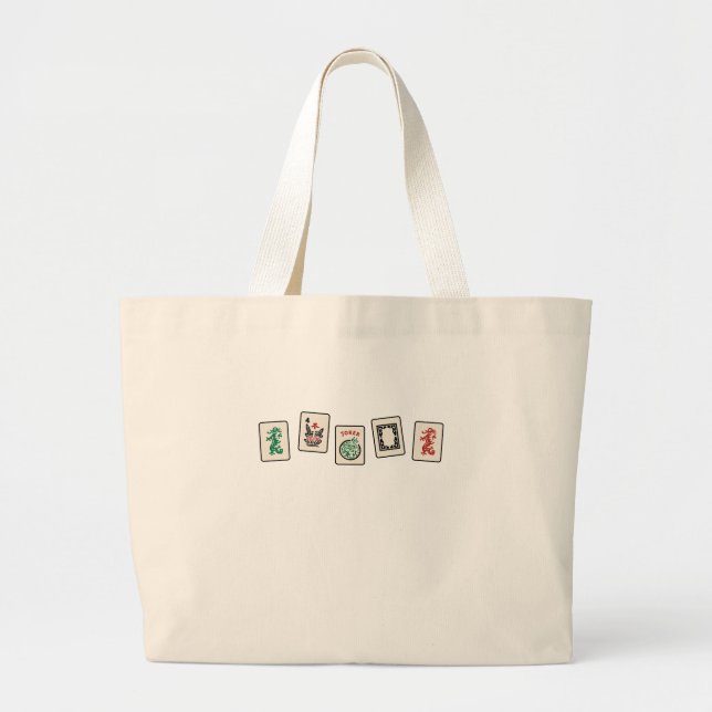 Mah Jong Gift, Mah Jongg Tote Bag (Front)
