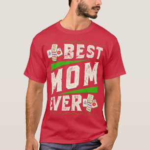 Mah Jong Player Best Mom Mahjong T-Shirt