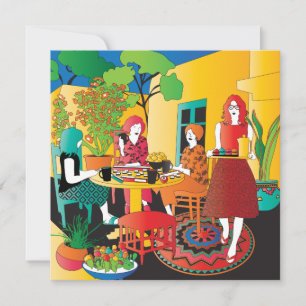 Mah Jongg Adobe Flat Card