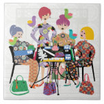 Mah Jongg Birds Tile<br><div class="desc">Fun gift for yourself and your Mah Jongg friends.</div>