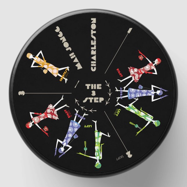 Mah Jongg Charleston Candle Tin Mini Candle Favors (Front)