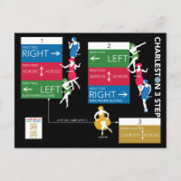 Mah Jongg Charleston Chart Card