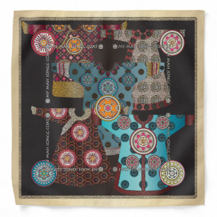 Mah Jongg Coat Bandana