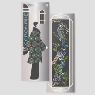 Mah Jongg Deco Bookmark
