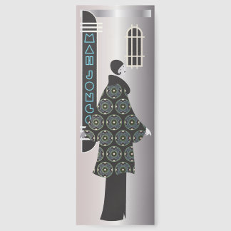 Mah Jongg Deco Bookmark