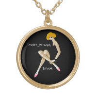 Mah Jongg Diva Necklace