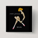 Mah Jongg Diva Pin