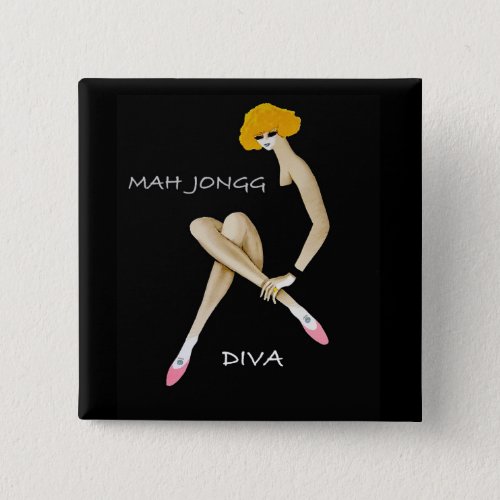 Mah Jongg Diva Pin