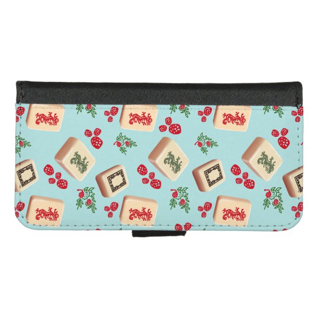 Mah Jongg Dragons Phone Case (Front (Horizontal))