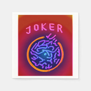 Mah Jongg Electric Joker Napkins