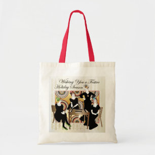 Mah Jongg Festive Tote Bag