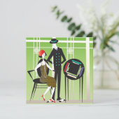 Mah Jongg Flappers Couple2 (Standing Front)