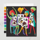 Mah Jongg Flower Dance (Front/Back)