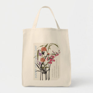 Mah Jongg Flowers Mother’s Tote Bag