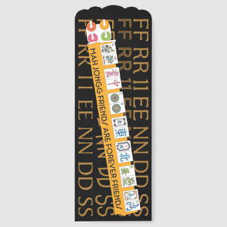 Mah Jongg Friends Bookmark