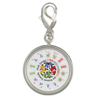 Mah Jongg Friends Charm
