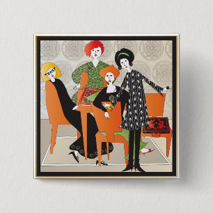 Mah Jongg Game Button