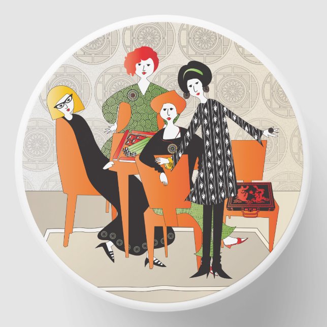 Mah Jongg Game Mini Candles (Front)