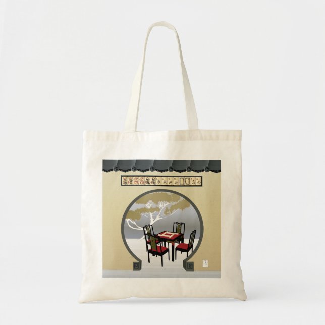 Mah Jongg Garden Bag (Front)