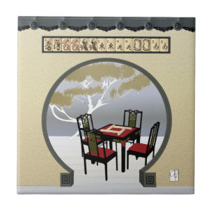 Mah Jongg Garden Tile
