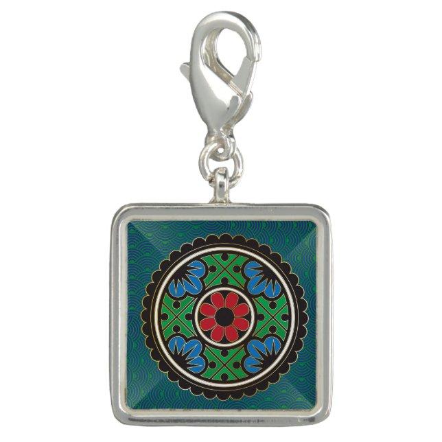 Mah Jongg Holiday Charm (Front)
