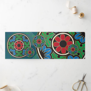 Mah Jongg Holiday Trifold Card