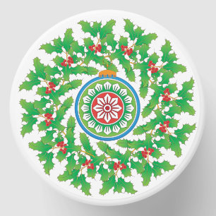 Mah Jongg Holly Mini Candle Mini Candle Favors