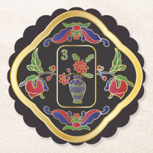 Mah Jongg Jewelry Coasters