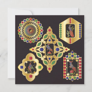 Mah Jongg Jewelry Flat Card